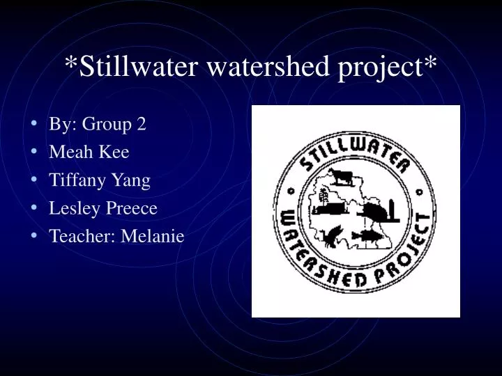 stillwater watershed project