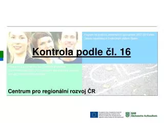 kontrola podle l 16