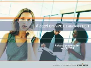 Alcatel OmniPCX Enterprise R6.1