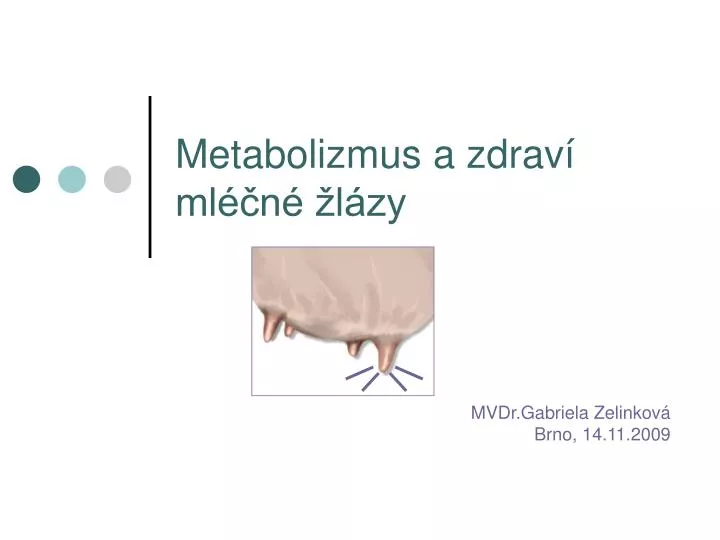 metabolizmus a zdrav ml n l zy