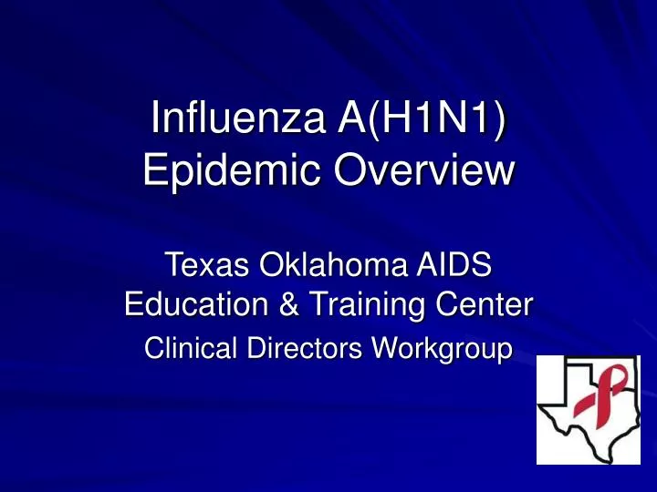 influenza a h1n1 epidemic overview
