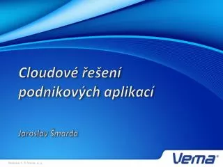 cloudov e en podnikov ch aplikac