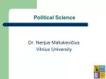 Political Science - slide 1
