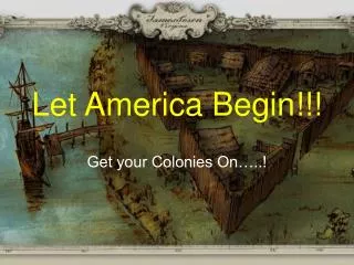 Let America Begin!!!