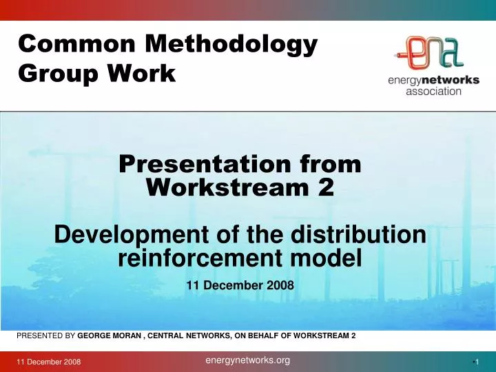 common methodology group work