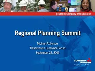 Regional Planning Summit