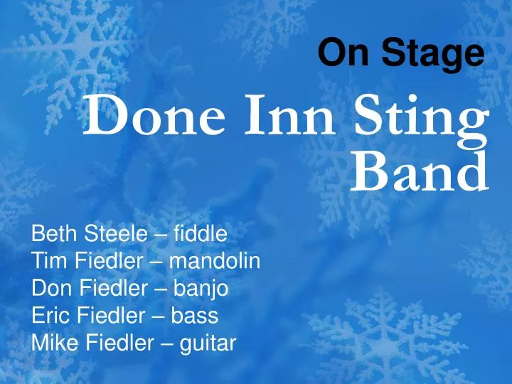 done inn sting band