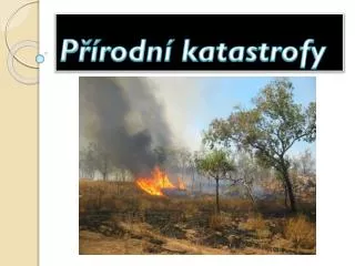 p rodn katastrofy