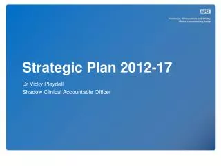 Strategic Plan 2012-17