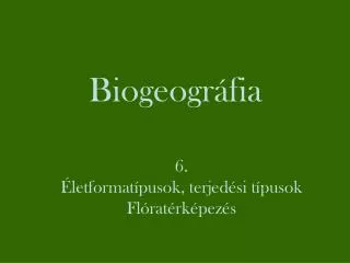 biogeogr fia