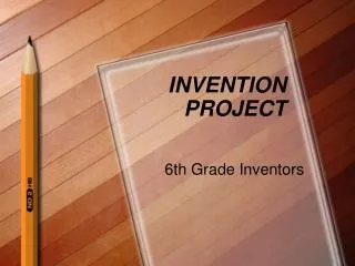 INVENTION PROJECT