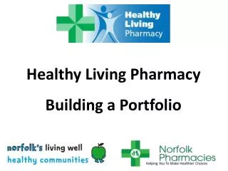Healthy Living Pharmacy Building a Portfolio