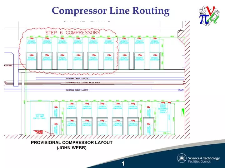 compressor line routing