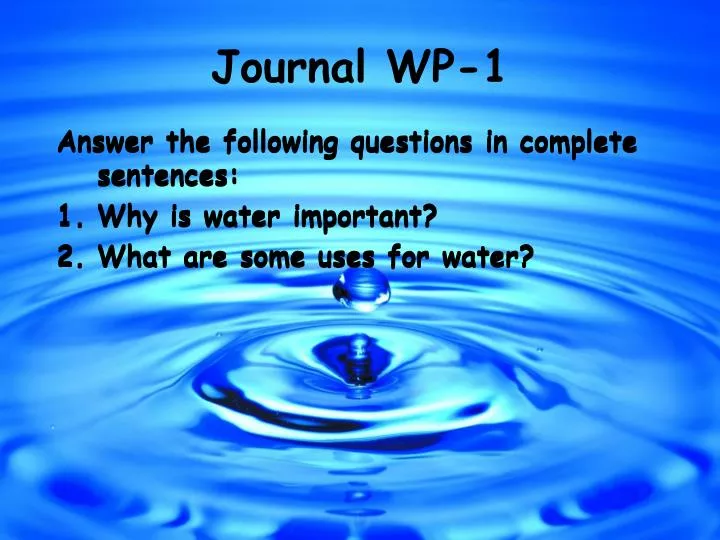 journal wp 1