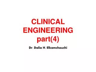 Dr. Dalia H. Elkamchouchi