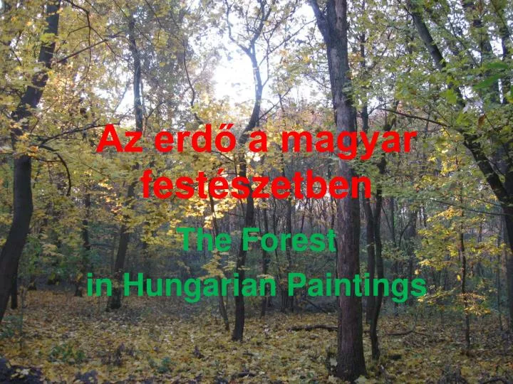 az erd a magyar fest szetben