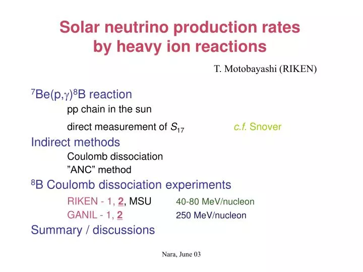 solar neutrino production rates by heavy ion reactions