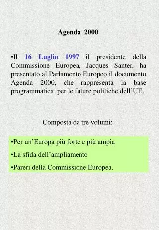 agenda 2000