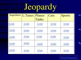 Jeopardy