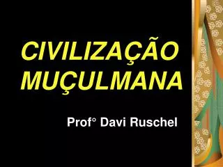 civiliza o mu ulmana