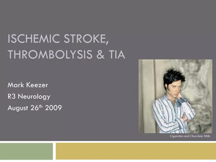 ischemic stroke thrombolysis tia