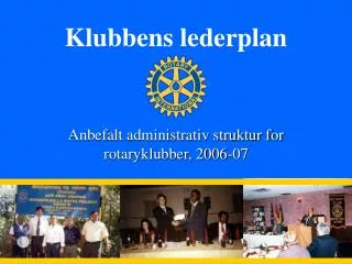 klubbens lederplan