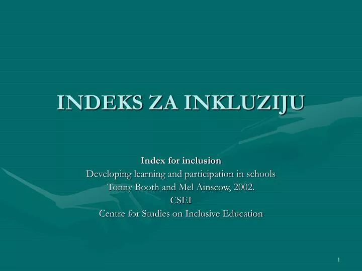 indeks za inkluziju