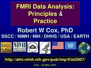 FMRI Data Analysis : Principles &amp; Practice