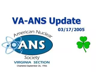 VA-ANS Update