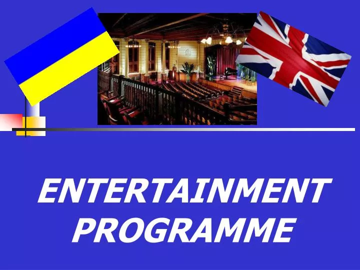 entertainment programme