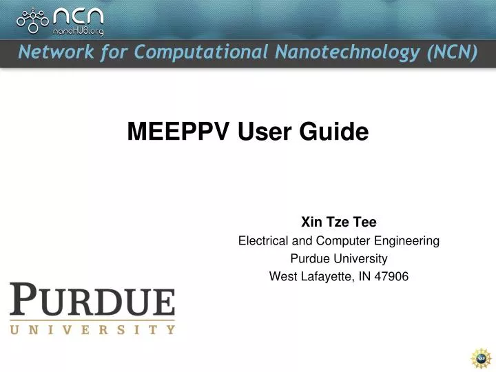 meeppv user guide