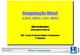 computa o m vel leec meec leic meic