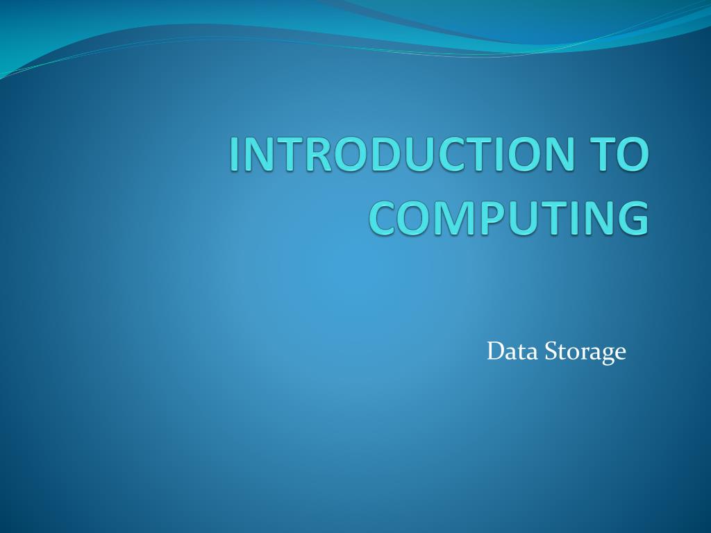 PPT - INTRODUCTION TO COMPUTING PowerPoint Presentation, free download ...