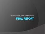 Elevating Local Talent: Mind's Eye Promotions Report - slide 1
