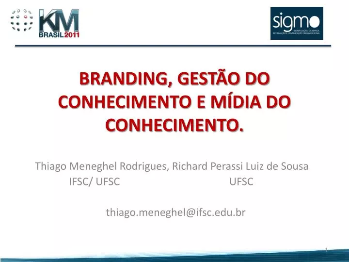 branding gest o do conhecimento e m dia do conhecimento