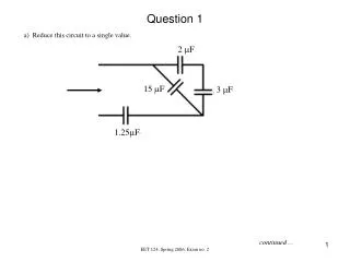 Question 1