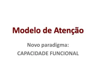 modelo de aten o