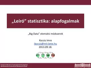 le r statisztika alapfogalmak