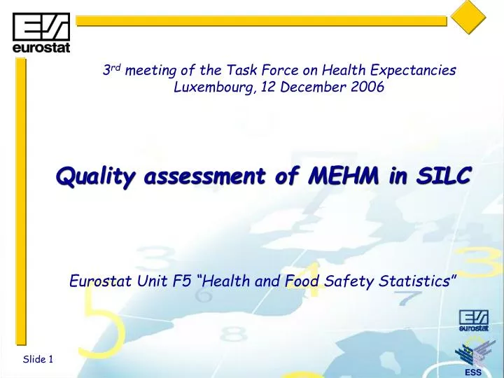 quality assessment of mehm in silc