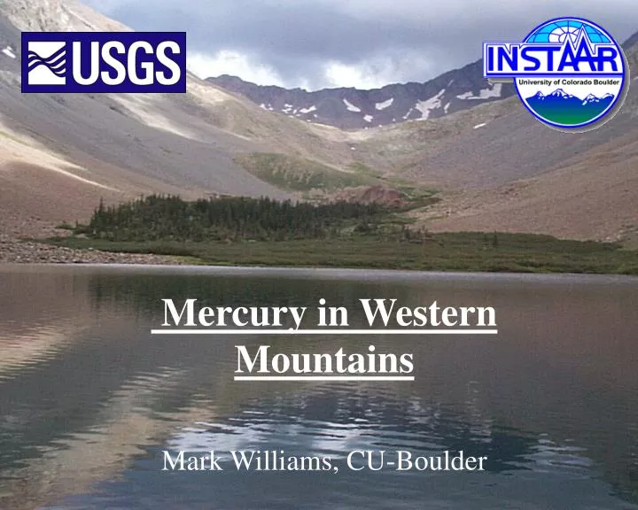 mercury in western mountains