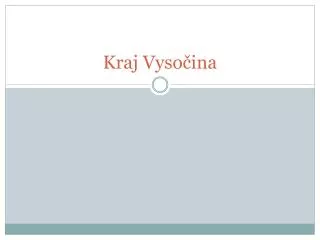 kraj vyso ina