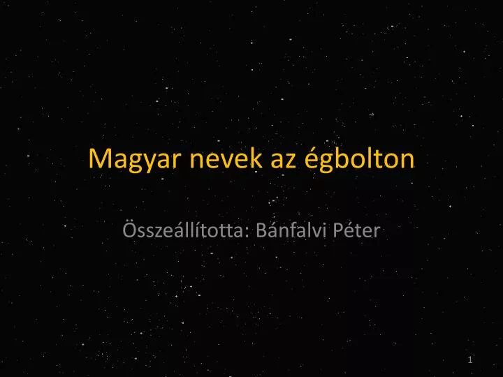 magyar nevek az gbolton