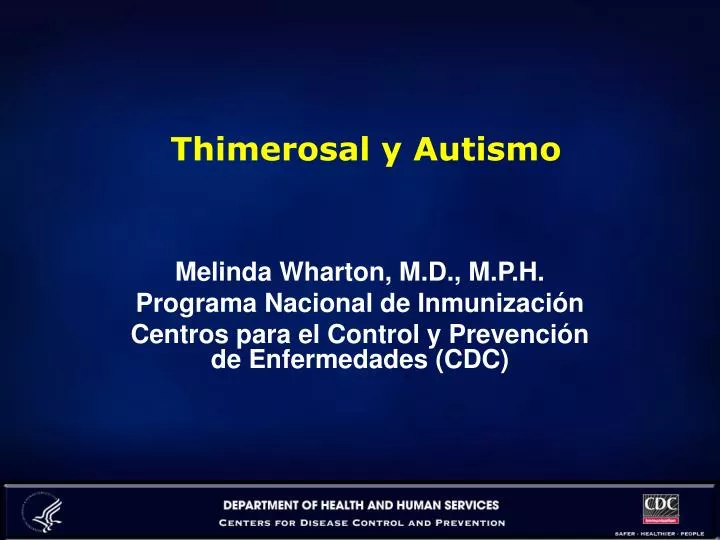 thimerosal y autismo