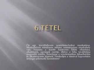6 t tel