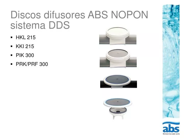 discos difusores abs nopon sistema dds