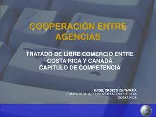 cooperaci n entre agencias