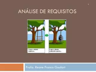 an lise de requisitos