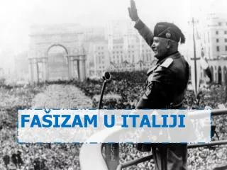fa izam u italiji