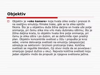 objektiv