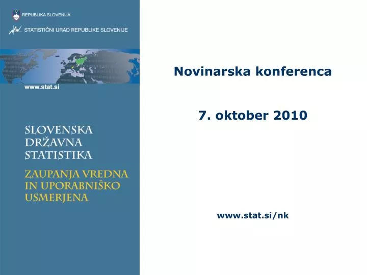 novinarska konferenca 7 oktober 2010 www stat si nk